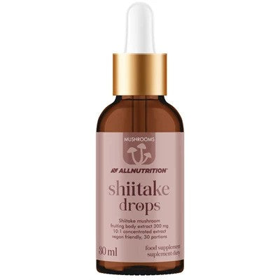 Allnutrition Mushrooms Shiitake Drops, 300mg - 30 ml.