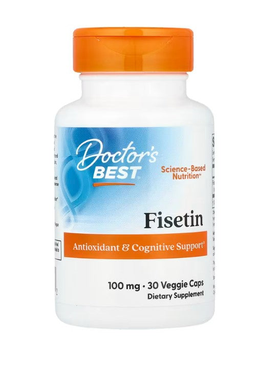 Doctor's Best Fisetin, 100mg - 30 vcaps