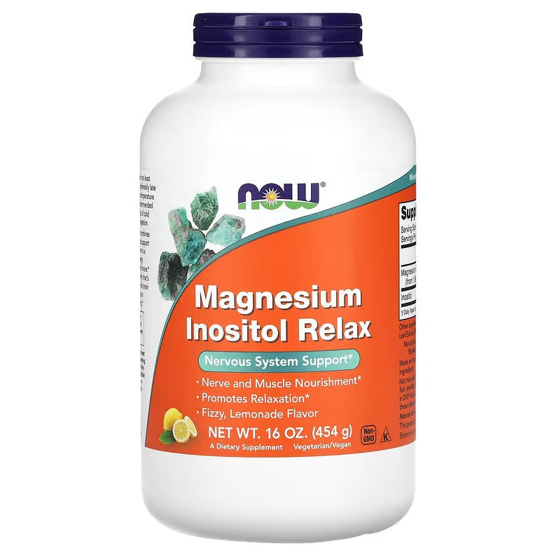 NOW Foods Magnesium Inositol Relax Powder - 454g