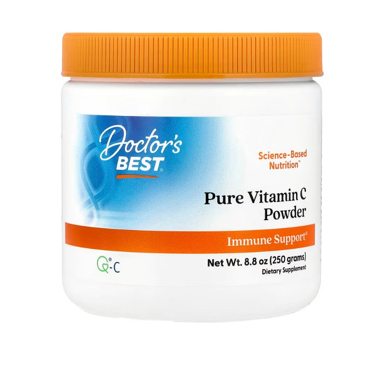 Doctor's Best Pure Vitamin C Powder with Quali-C - 250g