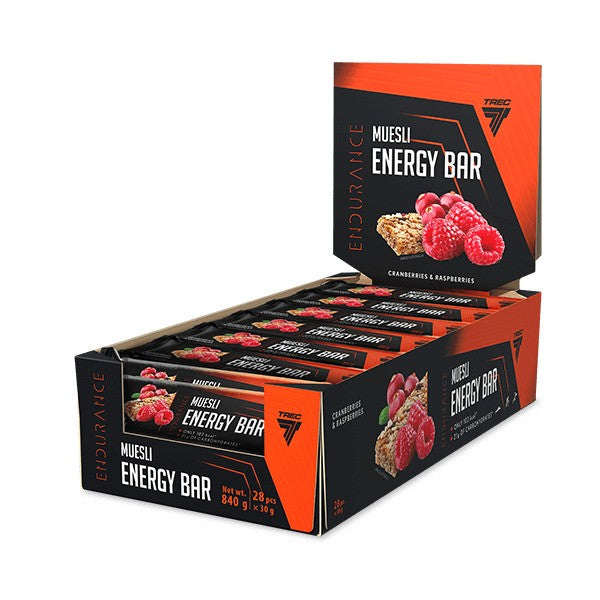 Trec Nutrition Endurance Muesli Energy Bar, Cranberries & Raspberr