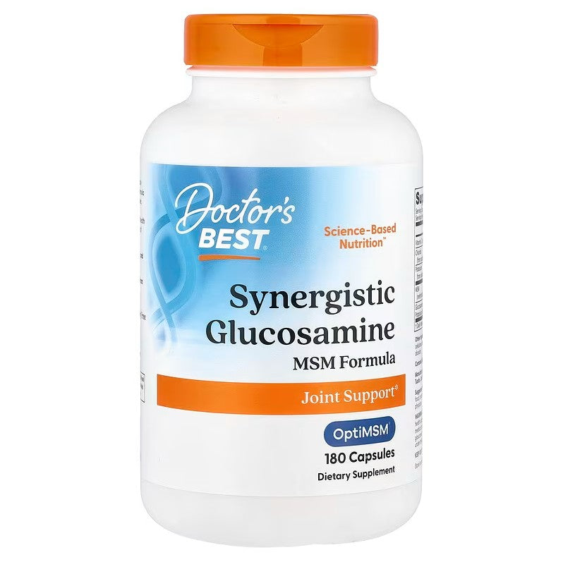 Doctor's Best Synergistic Glucosamine MSM Formula with OptiMSM - 1