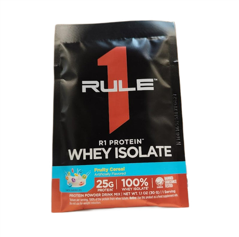 Rule One Whey Protein Isolate, Fruity Cereal - 30g (1 serving)