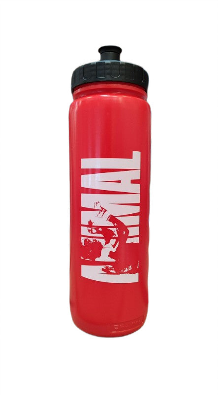 Animal Animal Water Bottle, Red - 1000 ml.