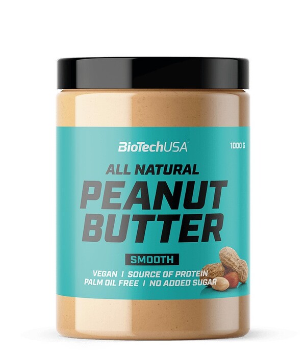 BioTechUSA Peanut Butter, Smooth - 1000g
