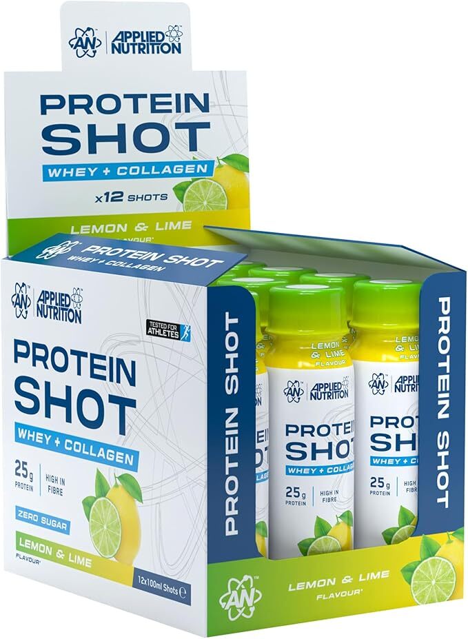 Applied Nutrition Protein Shot, Lemon & Lime - 12 x 100 ml.