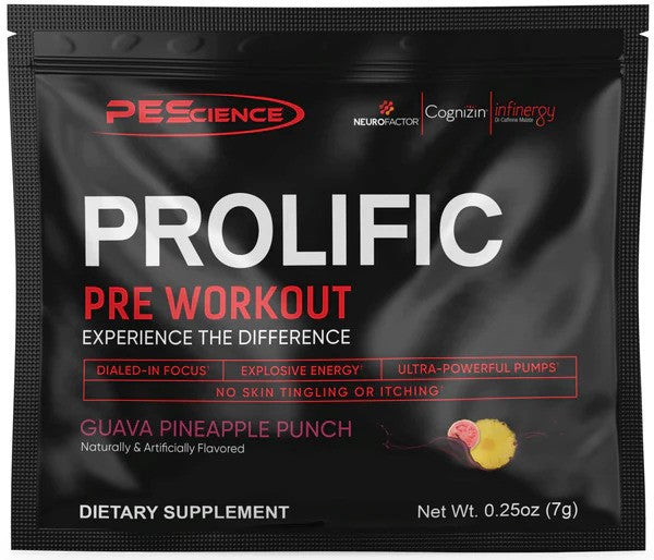 PEScience Prolific, Guava Pineapple Punch - 7g (1 serving)