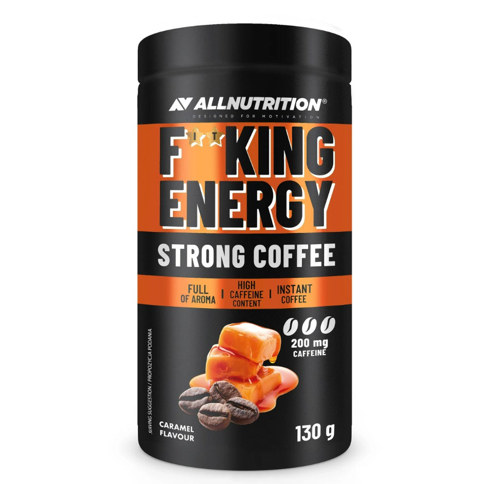 Allnutrition Fitking Energy Coffee, Caramel - 130g