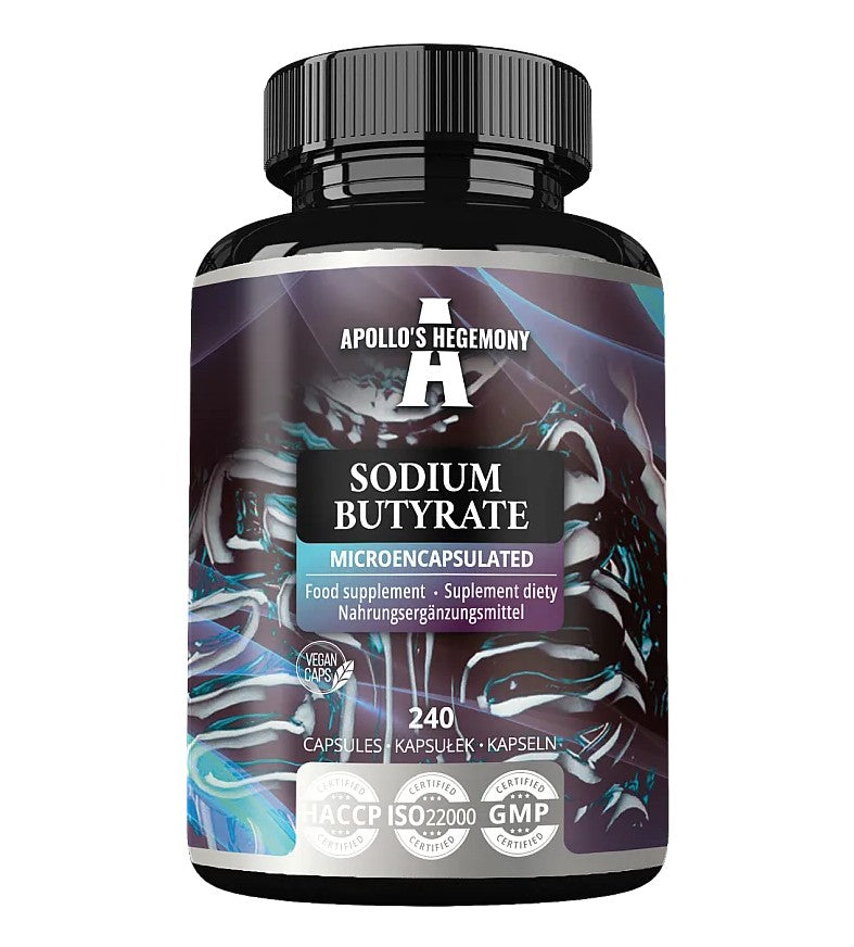 Apollo's Hegemony Sodium Butyrate Microencapsulated - 240 vcaps