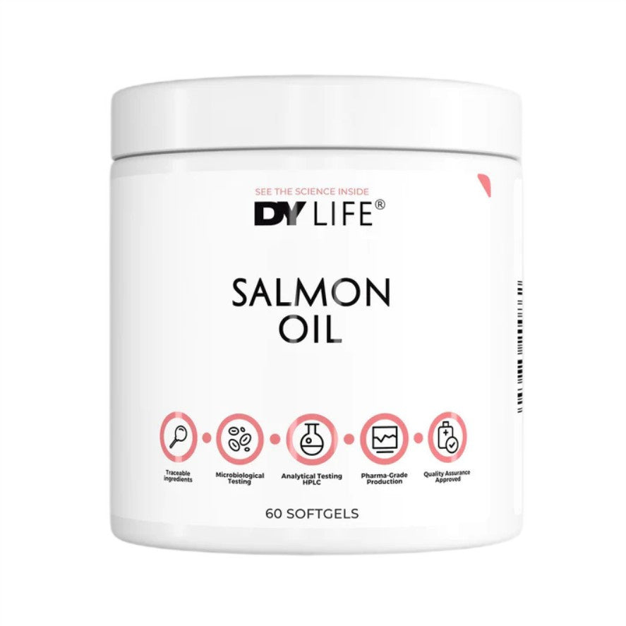 Dorian Yates DY LIFE Salmon Oil - 60 softgels
