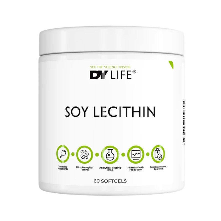 Dorian Yates DY LIFE Soy Lecithin - 60 softgels