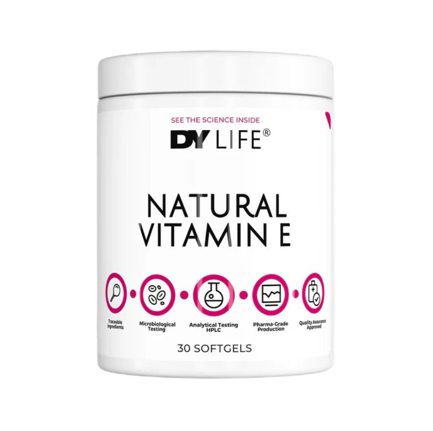 Dorian Yates DY LIFE Natural Vitamin E - 30 softgels
