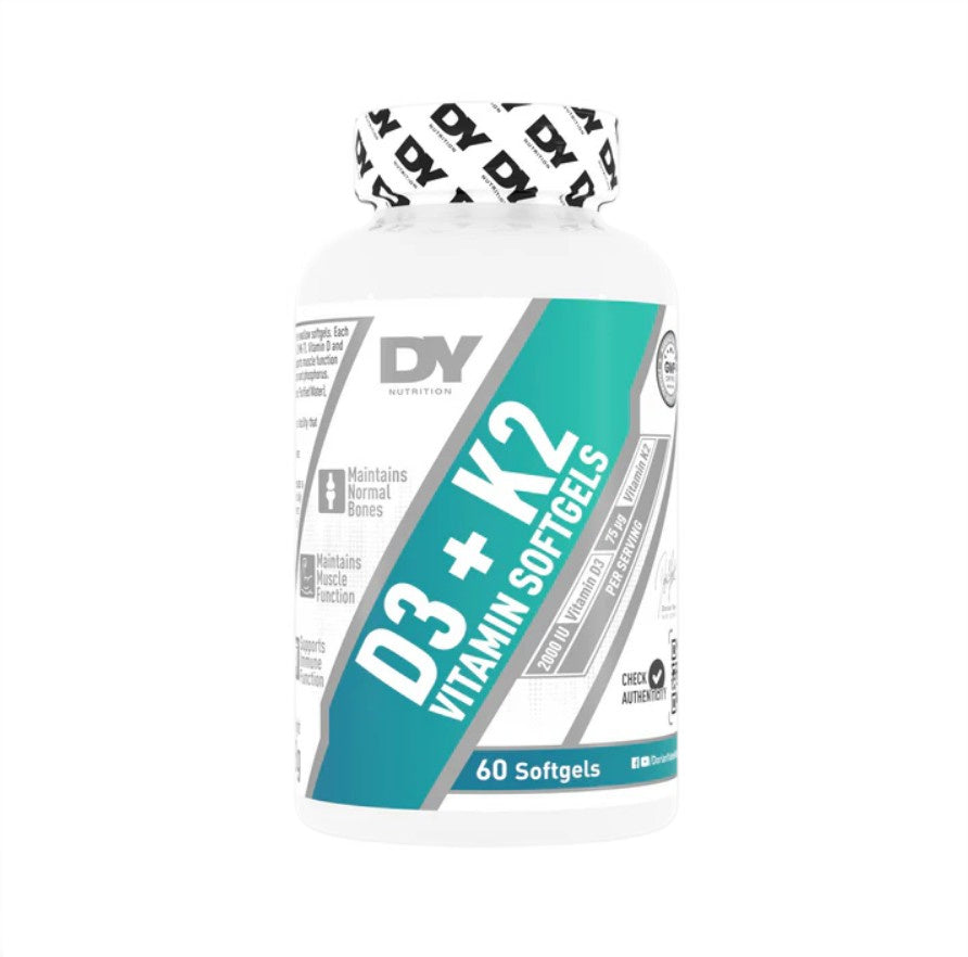 Dorian Yates Vitamin D3+K2 - 60 softgels