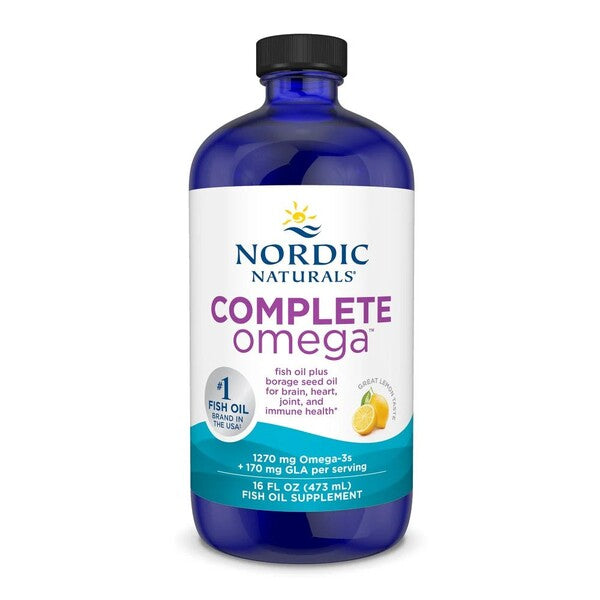 Nordic Naturals Complete Omega, 1270mg Lemon - 473 ml.