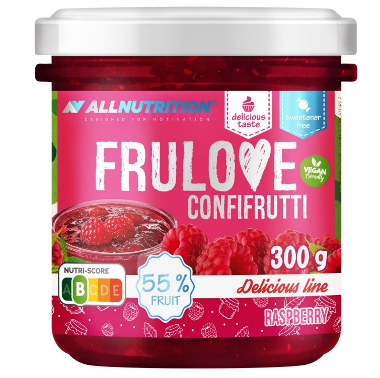 Allnutrition Frulove Confifrutti, Raspberry - 300g