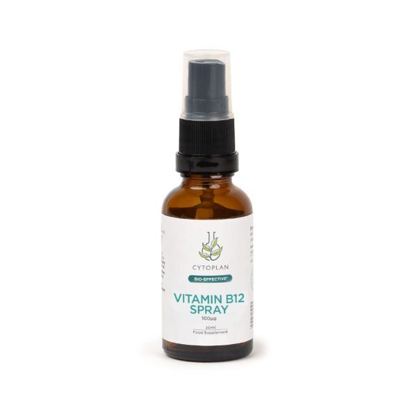 Cytoplan Vitamin B12 Spray, 100mcg - 30 ml.
