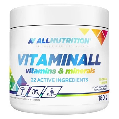 Allnutrition Vitaminall Vitamins & Minerals, Tropical - 180 grams