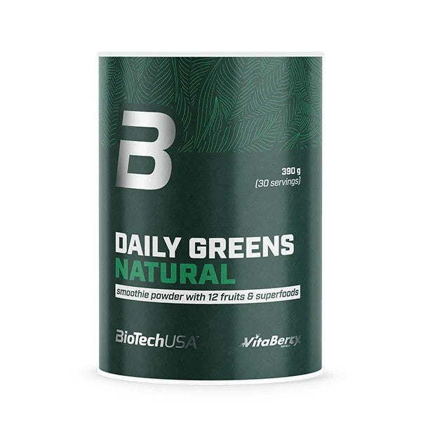 BioTechUSA Daily Greens, Natural - 390 grams