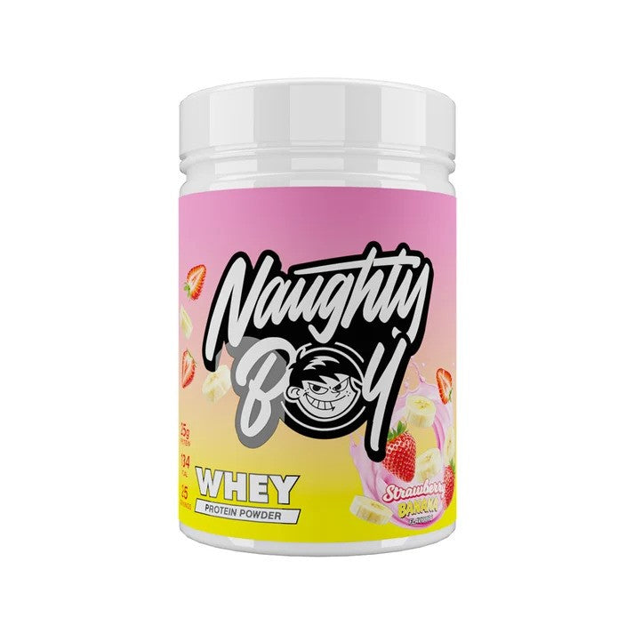 Naughty Boy Whey Protein - Limited Edition, Strawberry Banana - 87