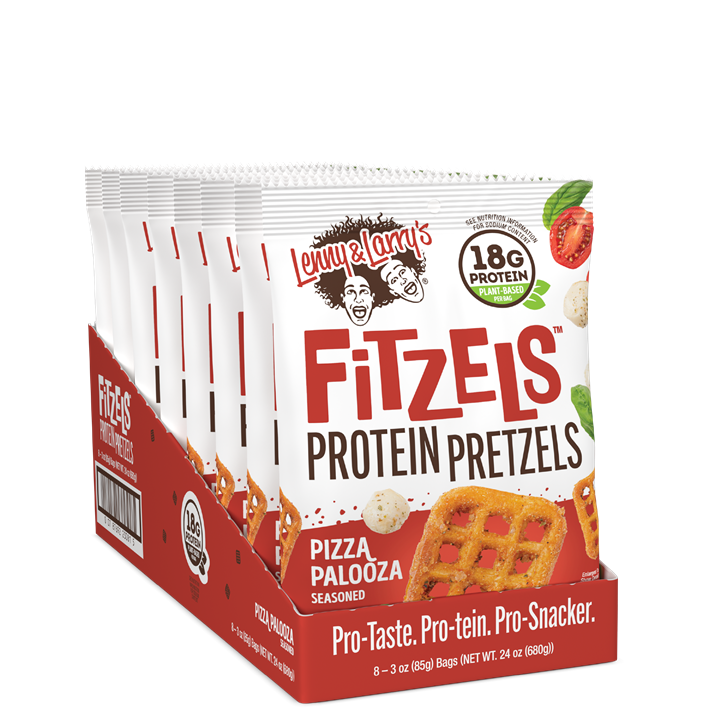 Lenny & Larry's Fitzels 8x85g Pizza Pazoola