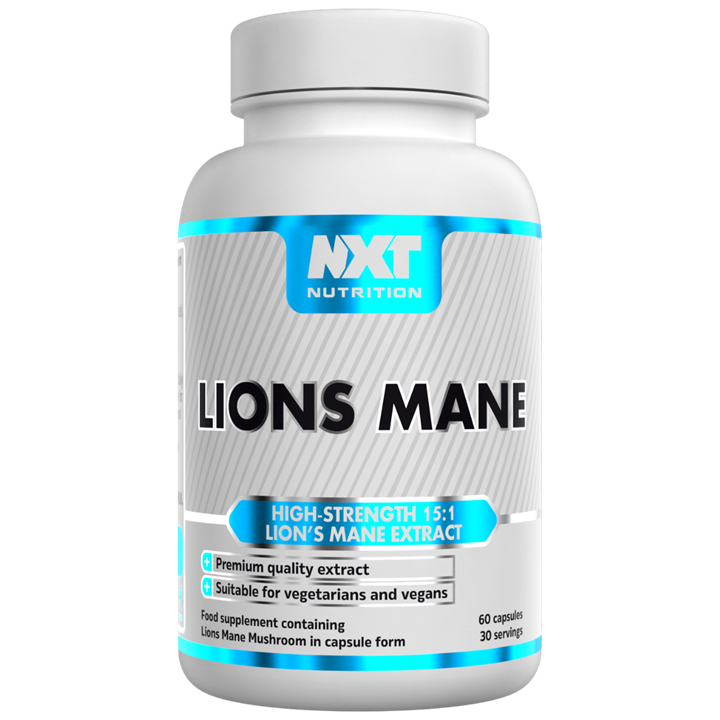 NXT Nutrition Lions Mane 60 Caps