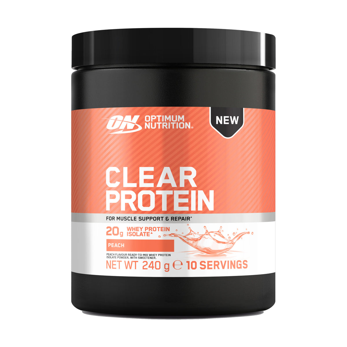 Optimum Nutrition Clear Whey Protein 240g - Peach