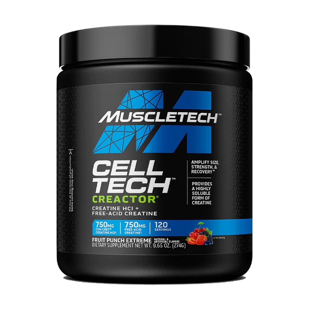 MuscleTech Cell Tech Creactor, Fruit Punch Extreme - 274