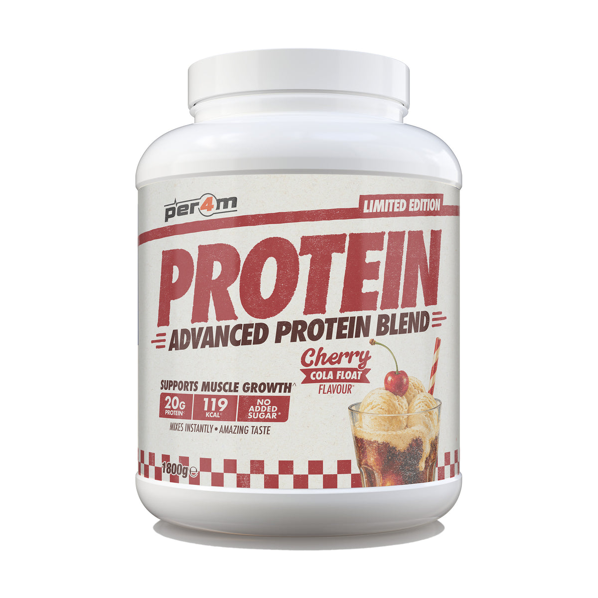 Per4m Advanced Protein, Cherry Cola Float - 1.8kg