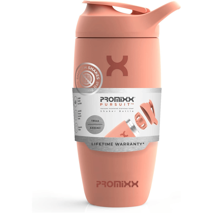 PROMiXX Pursuit Stainless-Steel Shaker Bottle 550ml