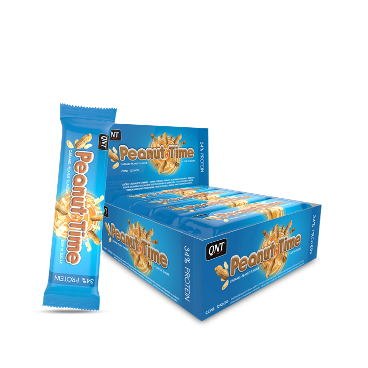 QNT Peanut Time Bar 34% 12x60g
