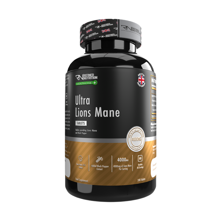 Refined Nutrition Ultra Lions Mane 240 Tabs