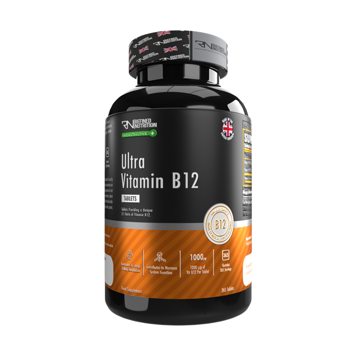 Refined Nutrition Ultra Vitamin B12 365 Tabs