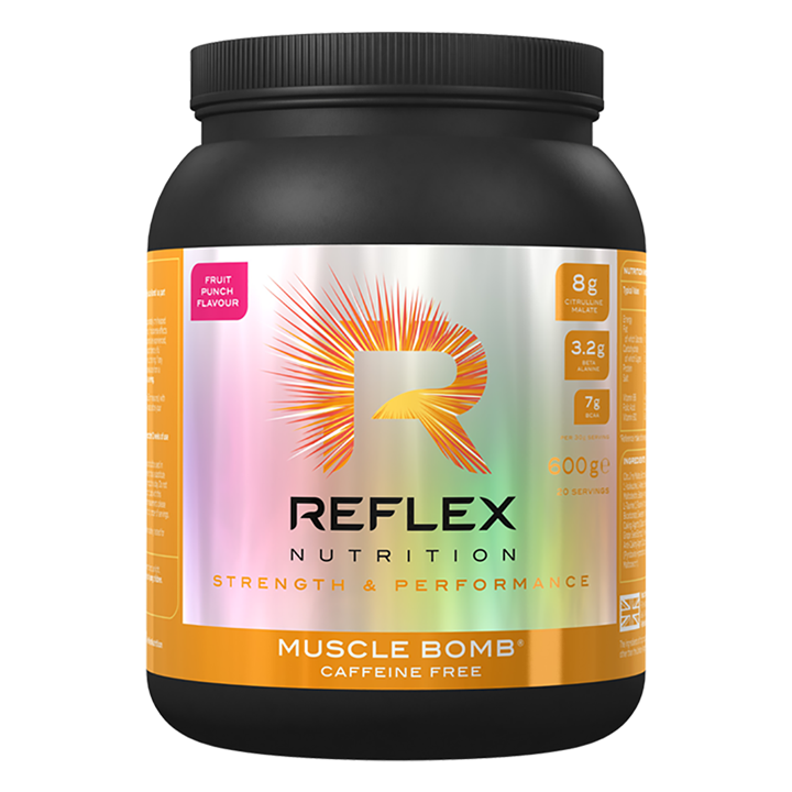 Reflex Nutrition The Muscle Bomb - CAFFEINE FREE 400g Sherbet Lemon