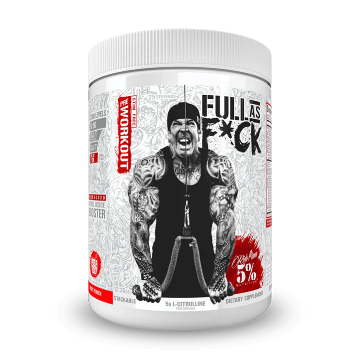 Rich Piana 5% Nutrition FULL AS F*CK Legendary Series 372g