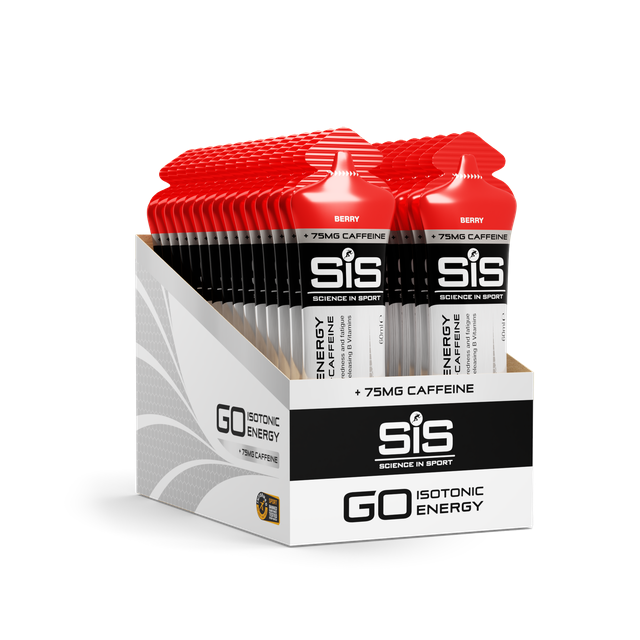 SIS (Science In Sport) Gel Go Energy + Caff 30x60ml
