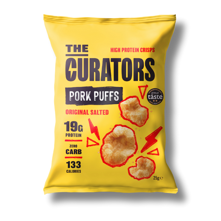 The Curators Pork Puffs 20x25g