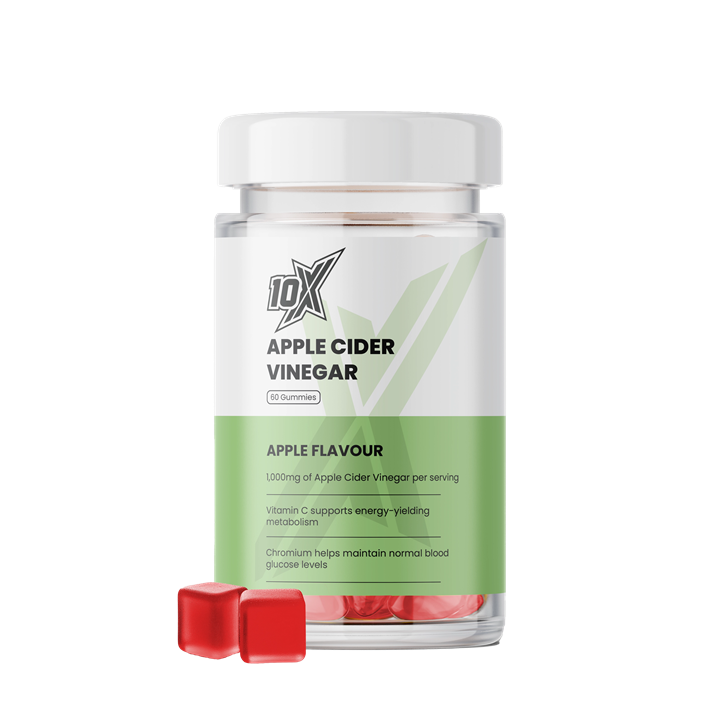 10X Athletic Apple Cider Vinegar Gummies 60Softgels Apple