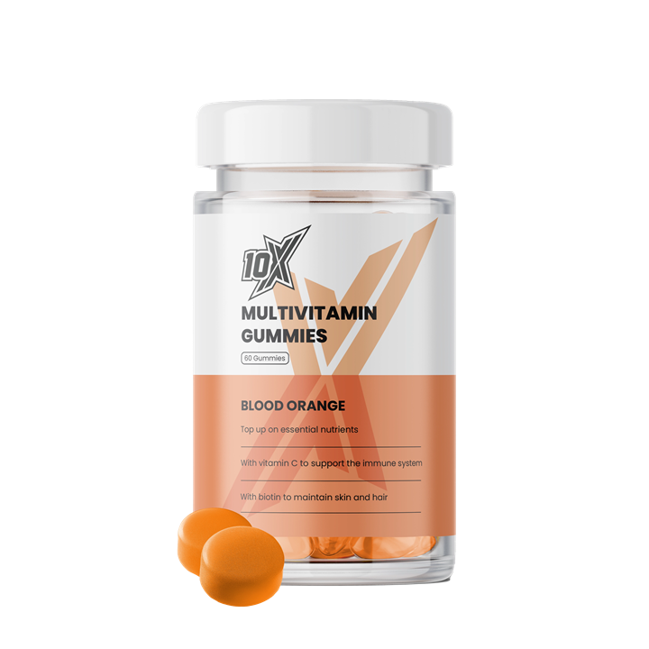 10X Athletic MultiVitamin Gummies 60Softgels Blood Orange