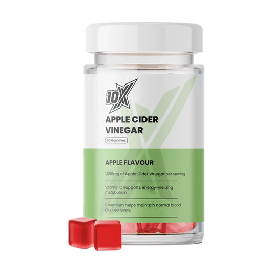 10X Athletic Apple Cider Vinegar Gummies 60Softgels Apple