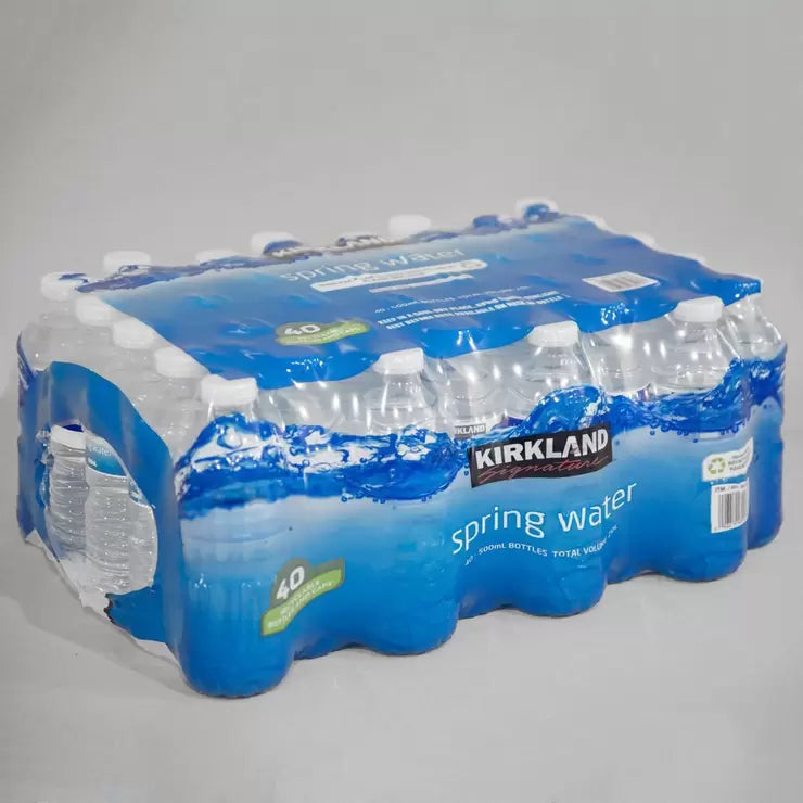 Kirkland Signature Natural Spring Water 40 x 500ml case
