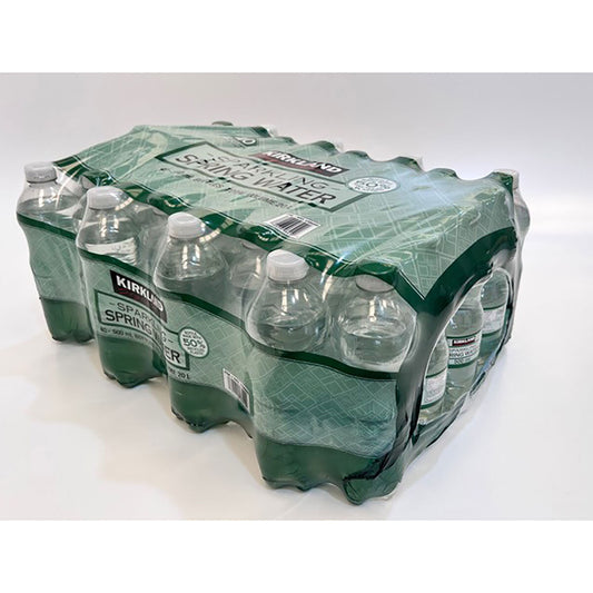 Kirkland Signature Sparkling Spring Water 500ml – 40 bottle case