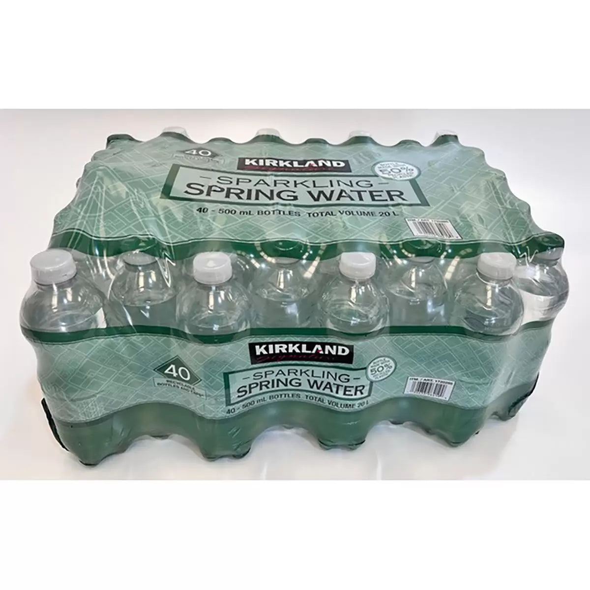 Kirkland Signature Sparkling Spring Water, 40 x 500ml