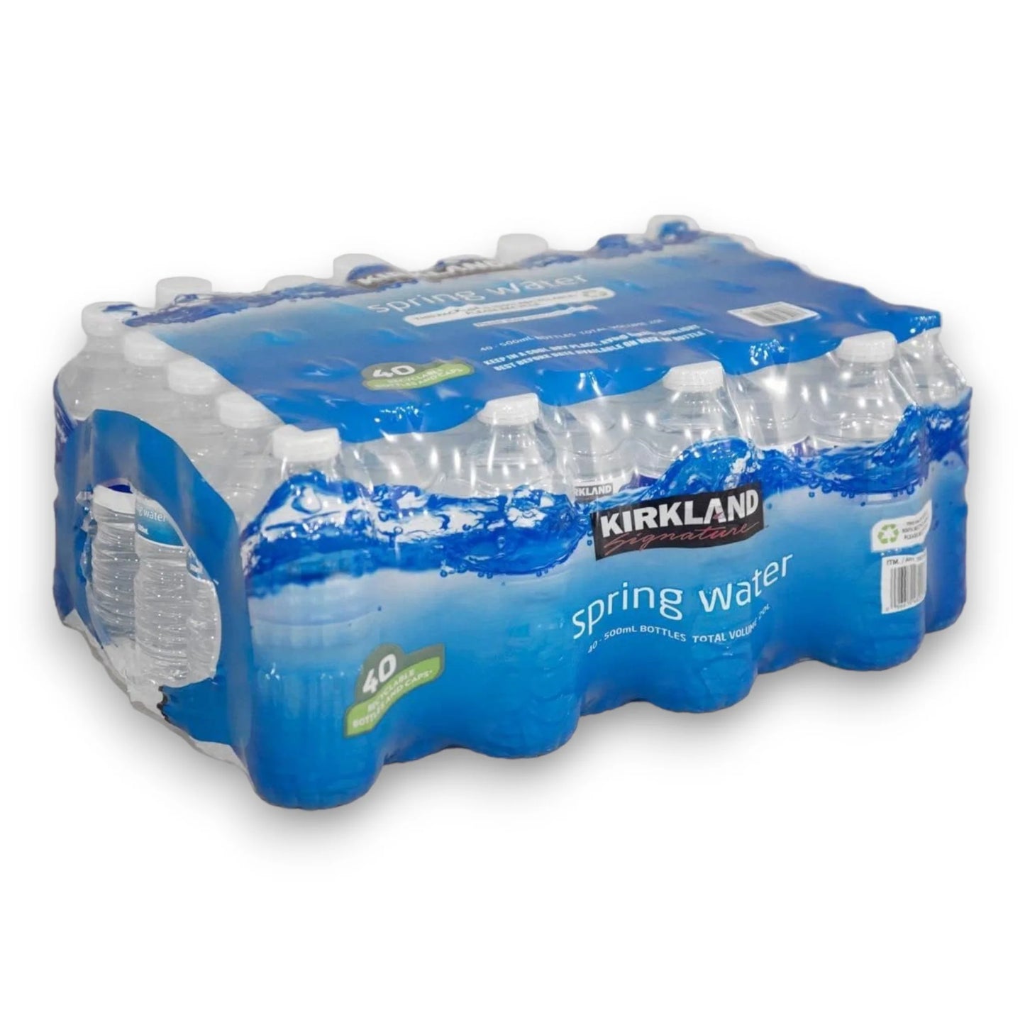 Kirkland Signature Natural Spring Water, 40 x 500ml