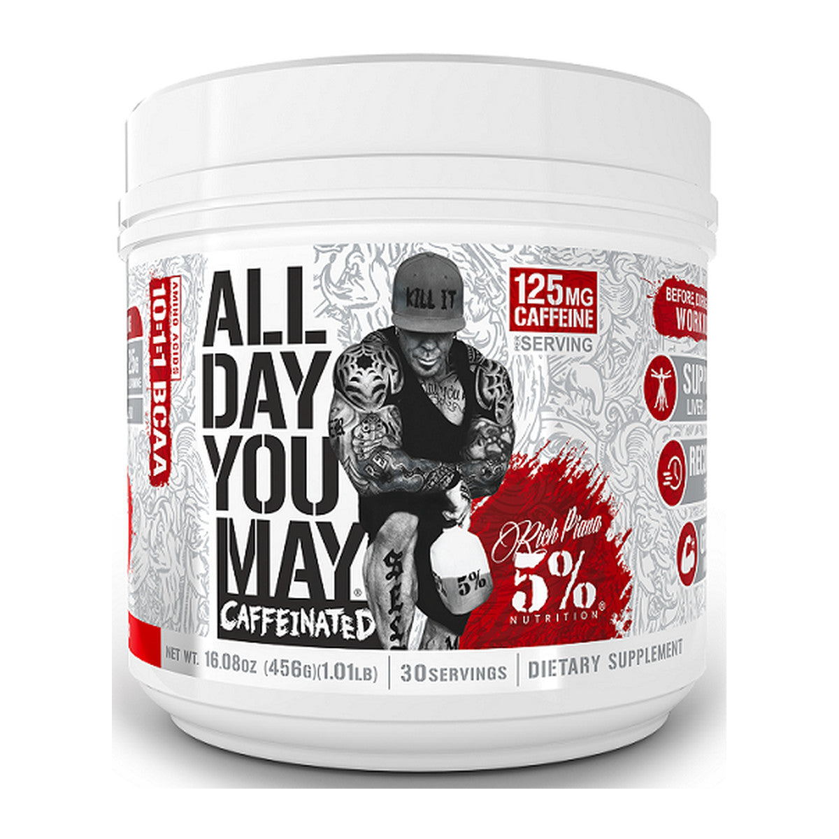 5% Nutrition AllDayYouMay Caffeinated - Legendary Series, Fruit Pu
