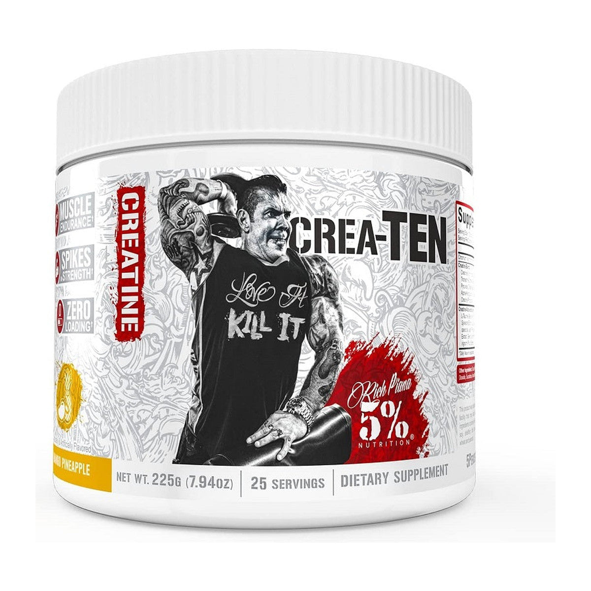 5% Nutrition Crea-TEN - Legendary Series, Mango Pineapple - 225g