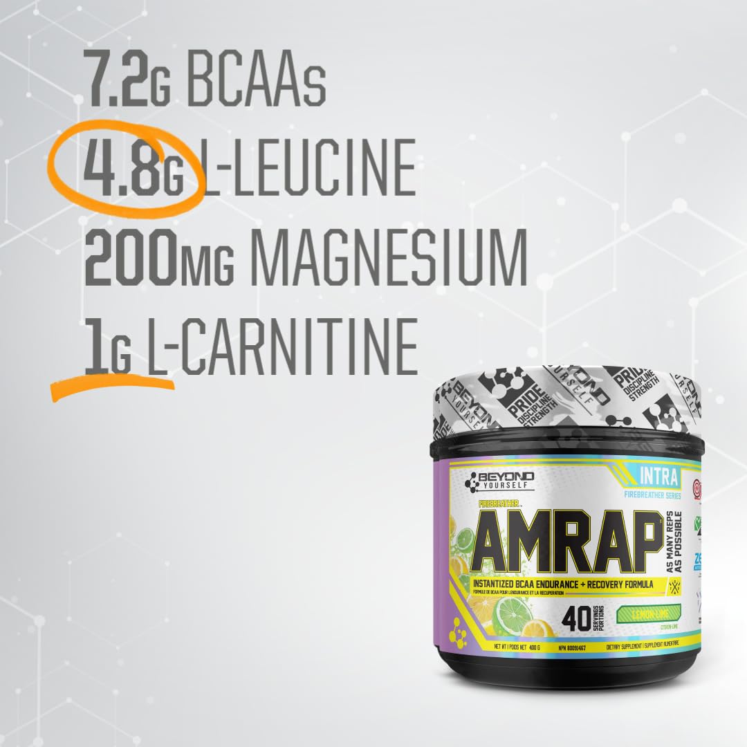 Beyond Yourself - AMRAP BCAA - Lemon Lime