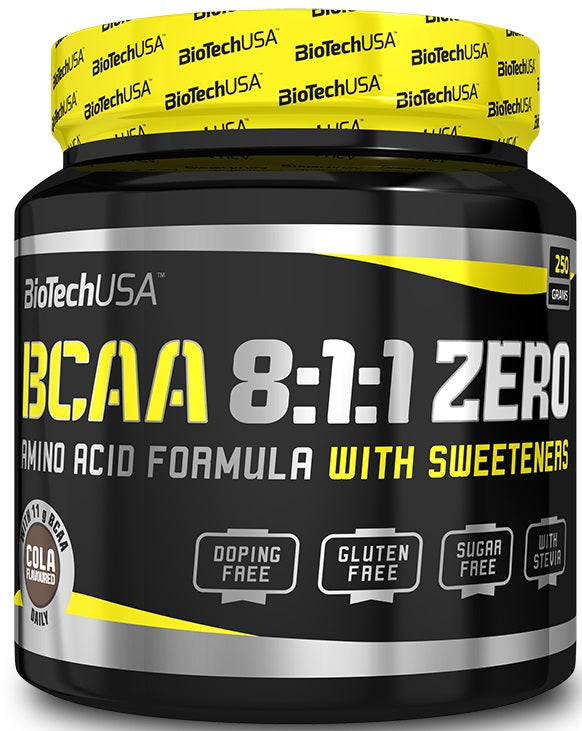 BioTechUSA BCAA 8:1:1 Zero, Blue Raspberry - 250g