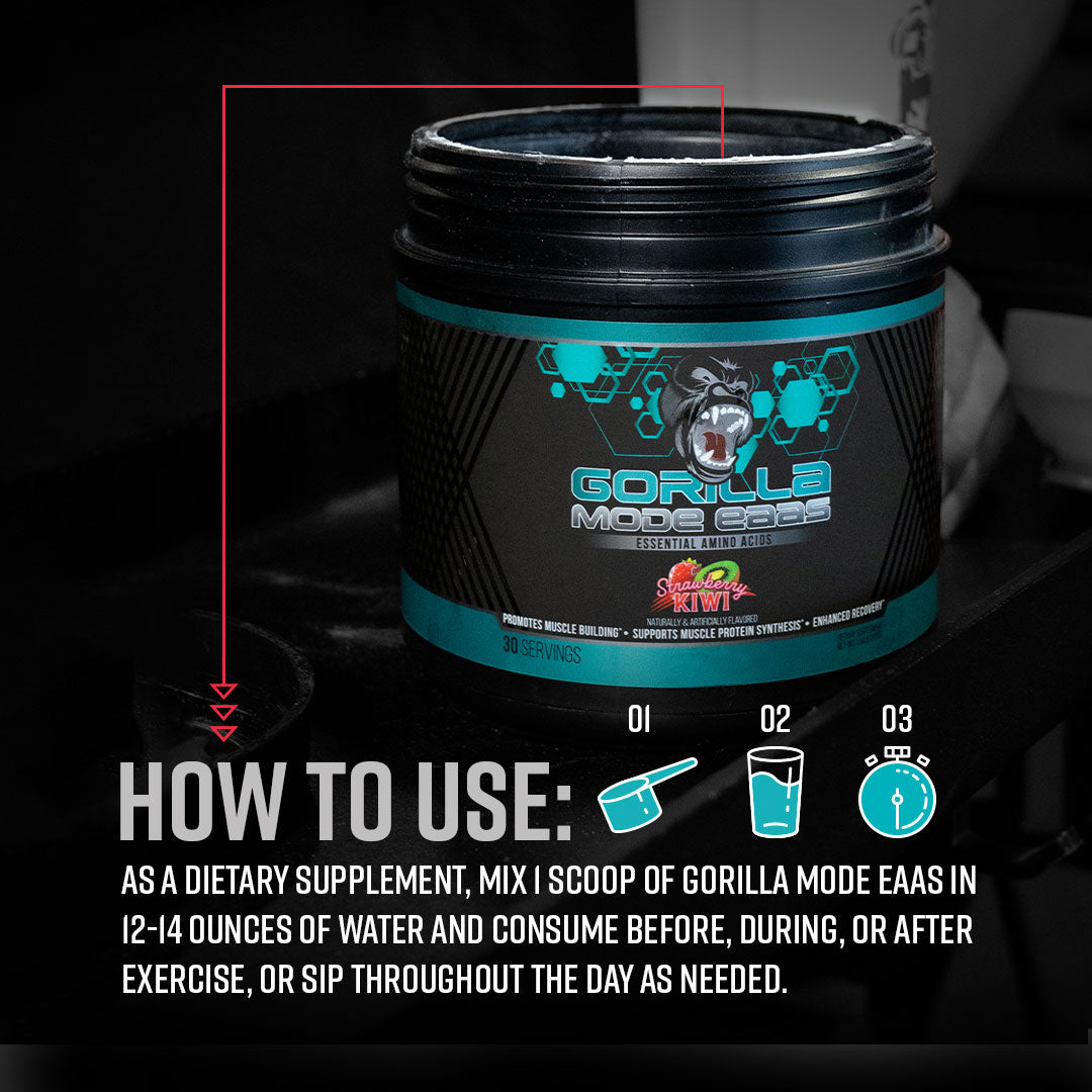 Gorilla Mind Gorilla Mode EAAs - Strawberry Kiwi