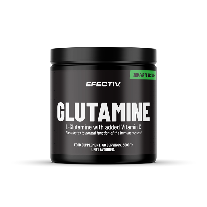 Efectiv Nutrition Glutamine + Vitamin C 300g Unflavoured