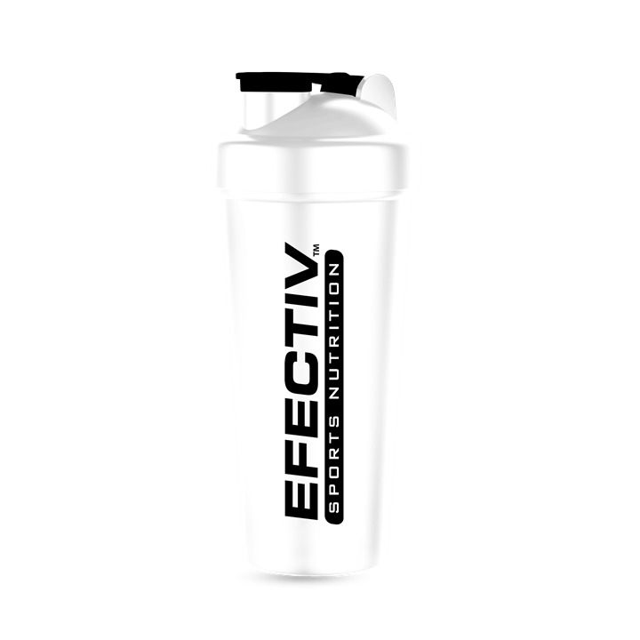 Efectiv Nutrition Shaker 600ml White/Black